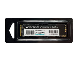 Твердотільний накопичувач M.2 512Gb, Wibrand Caiman, (WIM.2SSD/ CA512GB)-foto3