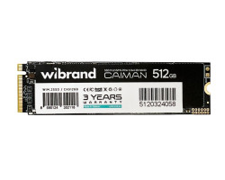 Твердотільний накопичувач M.2 512Gb, Wibrand Caiman, (WIM.2SSD/ CA512GB)