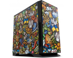 Корпус Vinga Black Widow Ukraine Free, Miditower, ATX, без БП