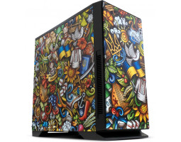 Корпус Vinga Black Widow Ukraine Free, Miditower, ATX, без БП