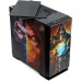 Корпус Vinga Black Widow FATALITY, Miditower, ATX, без БП