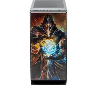Корпус Vinga Black Widow FATALITY, Miditower, ATX, без БП
