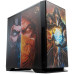 Корпус Vinga Black Widow FATALITY, Miditower, ATX, без БП