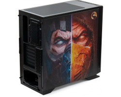 Корпус Vinga Black Widow FATALITY, Miditower, ATX, без БП-foto2