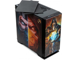 Корпус Vinga Black Widow FATALITY, Miditower, ATX, без БП-foto3