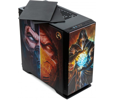 Корпус Vinga Black Widow FATALITY, Miditower, ATX, без БП Корпус Vinga Black Widow FATALITY, Miditower, ATX, без БП