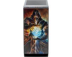 Корпус Vinga Black Widow FATALITY, Miditower, ATX, без БП-foto4
