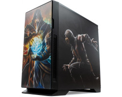 Корпус Vinga Black Widow FATALITY, Miditower, ATX, без БП