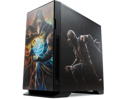 Корпус Vinga Black Widow FATALITY, Miditower, ATX, без БП Корпус Vinga Black Widow FATALITY, Miditower, ATX, без БП