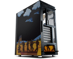 Корпус Vinga Pillar Black Freedom soldiers, Miditower, ATX, без БП-foto5