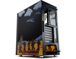 Корпус Vinga Pillar Black Freedom soldiers, Miditower, ATX, без БП-foto5
