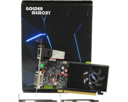 Відеокарта GeForce GT730, Golden Memory, 2Gb GDDR3, 128-bit, Low Profile (GT730LPD34G128bit)