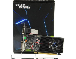 Відеокарта GeForce GT730, Golden Memory, 2Gb GDDR3, 128-bit, Low Profile (GT730LPD34G128bit) Відеокарта GeForce GT730, Golden Memory, 2Gb GDDR3, 128-bit, Low Profile (GT730LPD34G128bit)