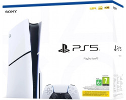 Ігрова приставка Sony PlayStation 5 Slim, White, з Blu-ray приводом (CFI-2008)-foto2