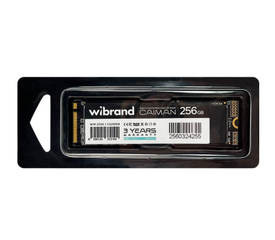 Твердотельный накопитель M.2 256Gb, Wibrand Caiman, (WIM.2SSD/ CA256GB)