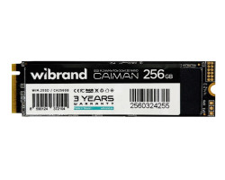 Твердотельный накопитель M.2 256Gb, Wibrand Caiman, (WIM.2SSD/ CA256GB)