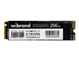 Твердотельный накопитель M.2 256Gb, Wibrand Caiman, (WIM.2SSD/ CA256GB) Твердотельный накопитель M.2 256Gb, Wibrand Caiman, (WIM.2SSD/ CA256GB)