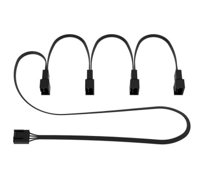 Кабель-сплиттер Arctic для корпусных вентиляторов, Black, 4x4-pin, 70 см (ACCBL00007A) Кабель-сплиттер Arctic для корпусных вентиляторов, Black, 4x4-pin, 70 см (ACCBL00007A)
