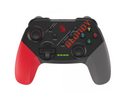 Геймпад Bloody GPW50, Black/ Red/ Grey, wireless (USB 2.4GHz), для ПК /  PS3 /  Android