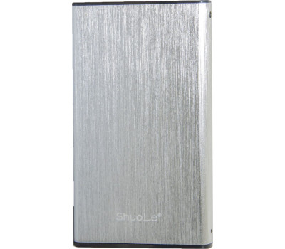 Карман HDD 2.5&Prime; ShuoLe SL-U25E USB 3.0 Metal, Silver