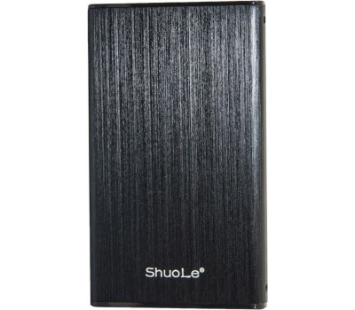 Карман HDD 2.5″ ShuoLe SL-U25E USB 3.0 Metal, Black Карман HDD 2.5″ ShuoLe SL-U25E USB 3.0 Metal, Black