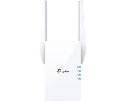 Точка доступа-усилитель TP-Link RE605X, 5 ГГц + 2.4 ГГц (2-диапазонний), 1 Гбит/ с, Wi-Fi 6