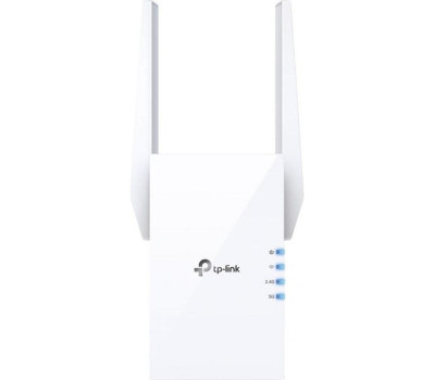 Точка доступа-усилитель TP-Link RE605X, 5 ГГц + 2.4 ГГц (2-диапазонний), 1 Гбит/ с, Wi-Fi 6 Точка доступа-усилитель TP-Link RE605X, 5 ГГц + 2.4 ГГц (2-диапазонний), 1 Гбит/ с, Wi-Fi 6