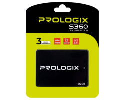 Твердотільний накопичувач 512Gb, ProLogix S360, SATA3, 2.5