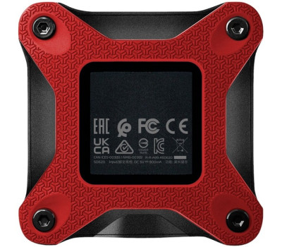 Зовнішній накопичувач SSD, 1Tb, ADATA SD620, Red, USB 3.2, 520 /  460 MB/ s (SD620-1TCRD)