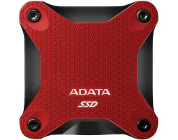 Зовнішній накопичувач SSD, 1Tb, ADATA SD620, Red, USB 3.2, 520 /  460 MB/ s (SD620-1TCRD)