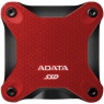 Зовнішній накопичувач SSD, 1Tb, ADATA SD620, Red, USB 3.2, 520 /  460 MB/ s (SD620-1TCRD)