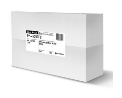 Картридж HP 17A (CF217A), Black, LJ Pro M102/ M130, 2 x 1600 стор, PrintPro, Dual Pack (PP-H217FC)