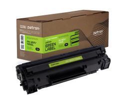 Картридж HP 85A (CE285A), Black, LJ P1102/ M1132/ M1212/ M1214/ M1217, 1600 стор, Patron Green (PN-85A/ 7