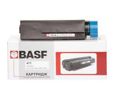 Картридж OKI 44574705, Black, B411/ B431, MB461/ MB471/ MB491, 3000 стор, BASF (BASF-KT-B411B)