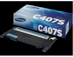 Картридж Samsung CLT-C407S, Cyan, CLP-320/ 325, CLX-3185, 1000 стор (ST998A)