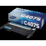 Картридж Samsung CLT-C407S, Cyan, CLP-320/ 325, CLX-3185, 1000 стор (ST998A)