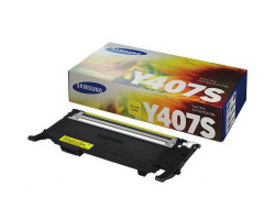 Картридж Samsung CLT-Y407S, Yellow, CLP-320/ 325, CLX-3185, 1000 стор (SU476A)