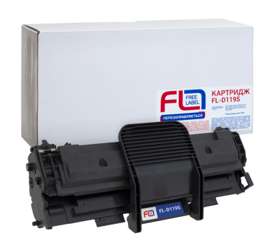 Картридж Samsung MLT-D119S, Black, ML-1610/ 1615/ 1620/ 2010/ 2015/ 2510/ 2570/ 2571, SCX-4321/ 4521, 2000 с