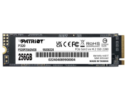 Твердотільний накопичувач SSD M.2 256Gb, Patriot P320, (P320P256GM28) Твердотільний накопичувач SSD M.2 256Gb, Patriot P320, (P320P256GM28)