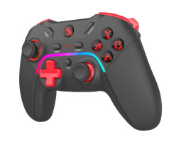 Геймпад Bloody GPW70, Black/ Red, бездротовий (USB 2.4GHz), для ПК / PS3 / Switch / Android, подвійна-foto3