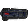 Клавіатура Bloody B318 Black, USB, ігрова, мультимедійна, захист від вологи, 8 Light strike