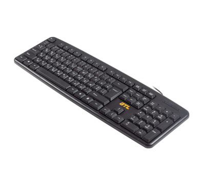 Клавіатура GTL 8125 Black, USB, Standard Office 