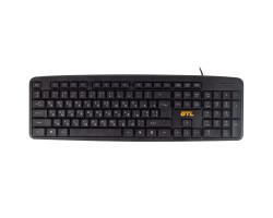 Клавіатура GTL 8125 Black, USB, Standard Office 