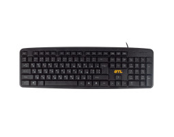 Клавіатура GTL 8125 Black, USB, Standard Office 