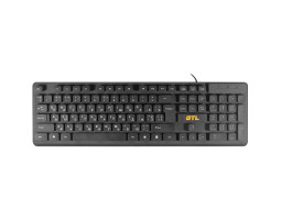 Клавіатура GTL 8277 Black, USB, Standard Office-foto2