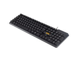 Клавіатура GTL 8277 Black, USB, Standard Office-foto3