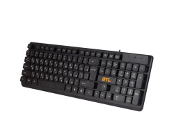Клавіатура GTL 8277 Black, USB, Standard Office
