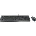 Комплект Logitech MK120, Black, USB