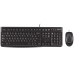 Комплект Logitech MK120, Black, USB