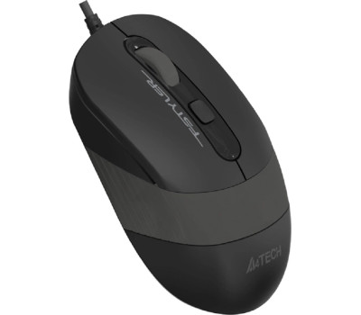 Миша A4Tech Fstyler FM10ST, Grey, USB/ USB-C, оптична, 600-1600 dpi, 3 кнопки, 1.5 м